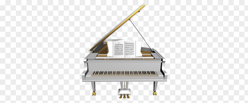 Piano Digital Electric Fortepiano Player PNG