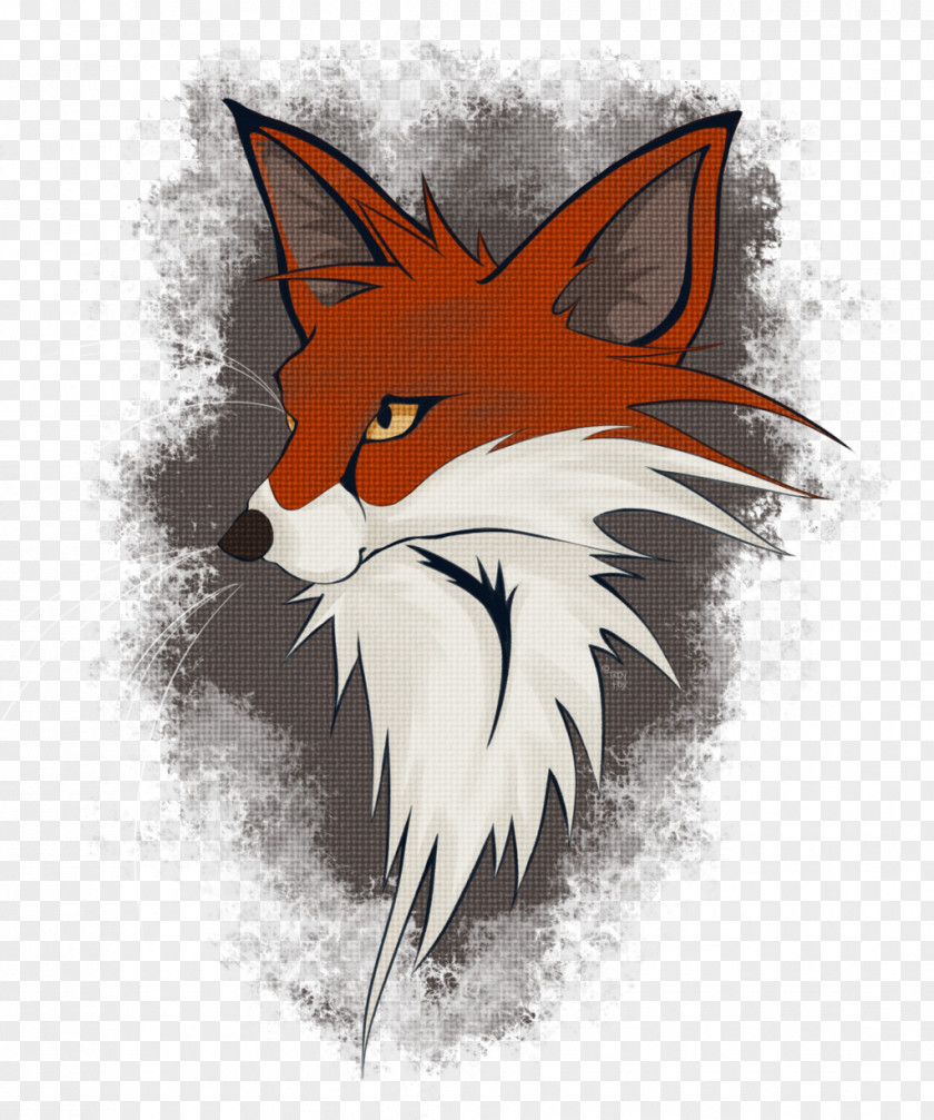 Empowering Red Fox Whiskers Illustration Graphics Snout PNG