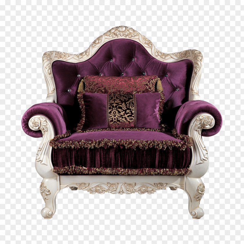 European Sofa Table Chair Throne Furniture Couch PNG