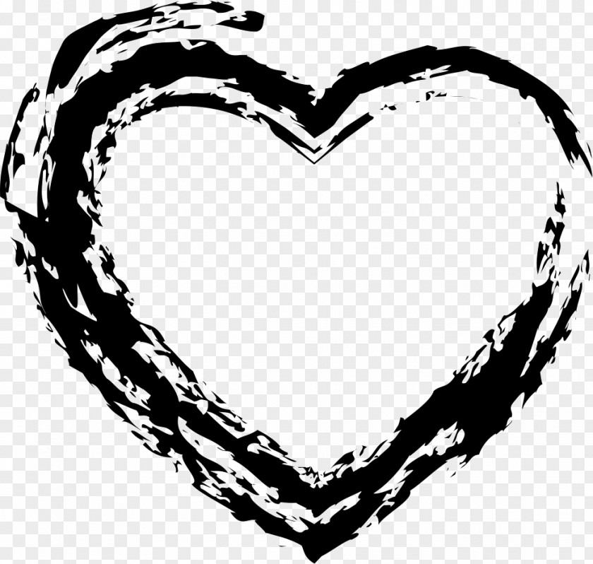 Heart Drawing Shape Sketch PNG