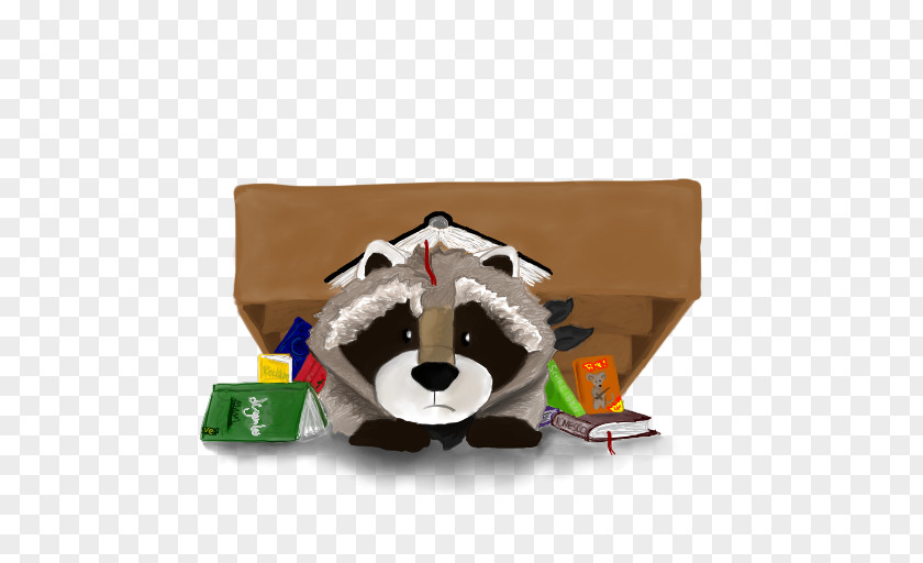 Raccoon Painting Plush Stuffed Animals & Cuddly Toys PNG