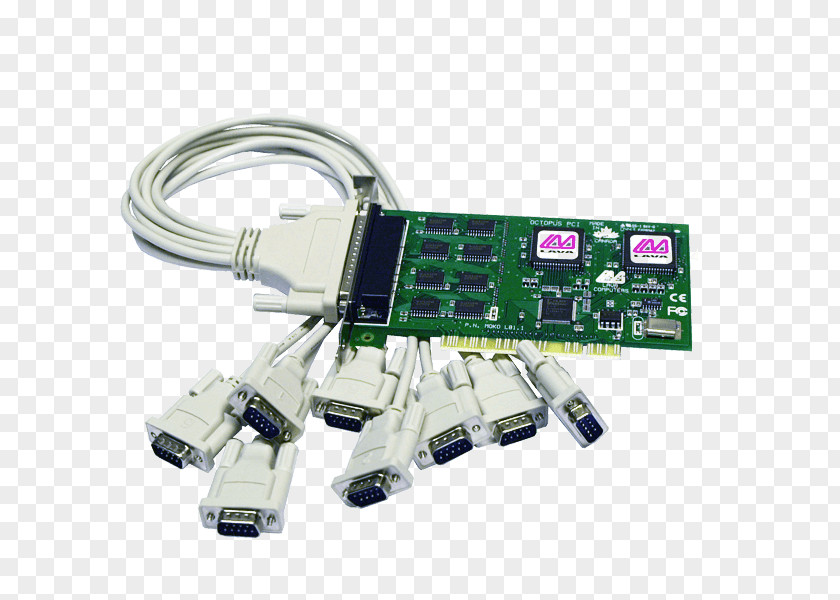 Serial Port Graphics Cards & Video Adapters Conventional PCI RS-232 Express PNG