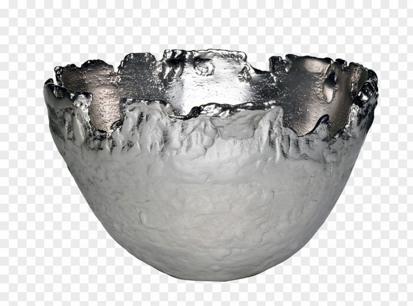 Silver Vase Bowl Jaw PNG