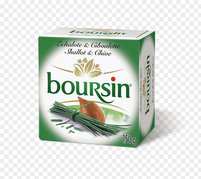 Cheese Boursin Shallot Chives PNG