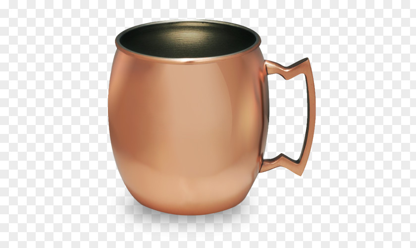 Moscow Mule Cocktail Ginger Beer Mug PNG