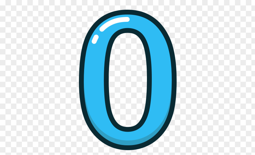 Number One 0 Blue Clip Art PNG