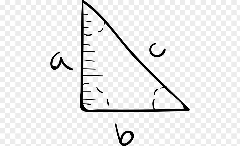 Right Triangle Geometry Area PNG