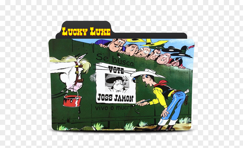 Technology Lucky Luke Contre Joss Jamon Brand Cartoon PNG