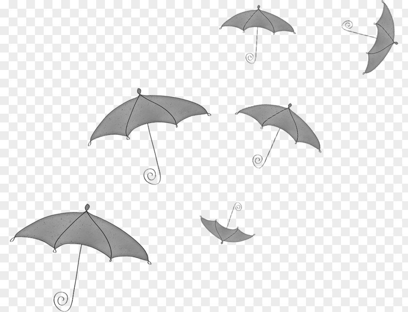 Falling Umbrella Icon PNG