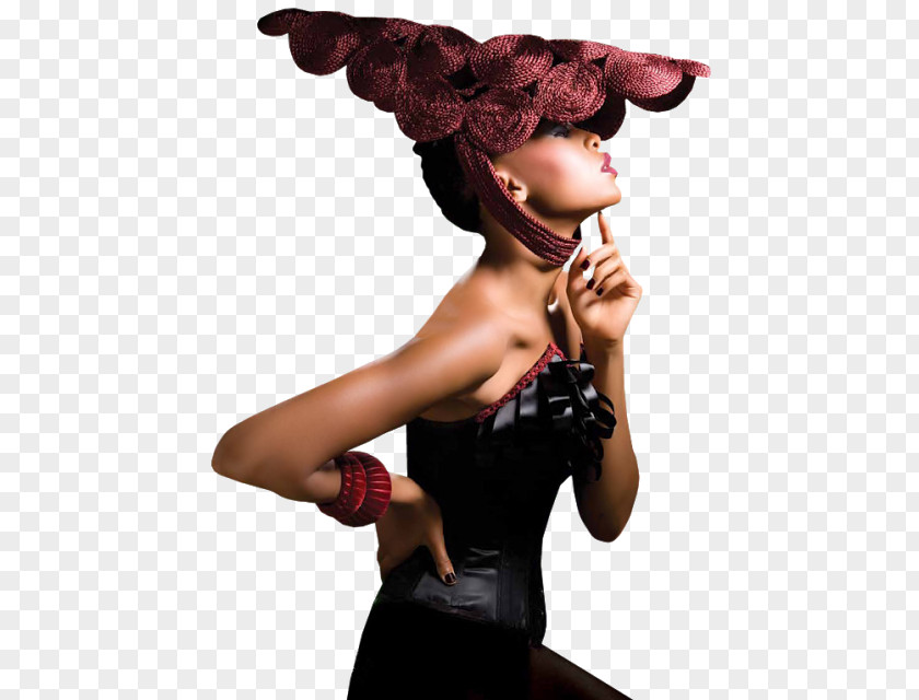 Hat Mr. Black Fashion Woman PNG