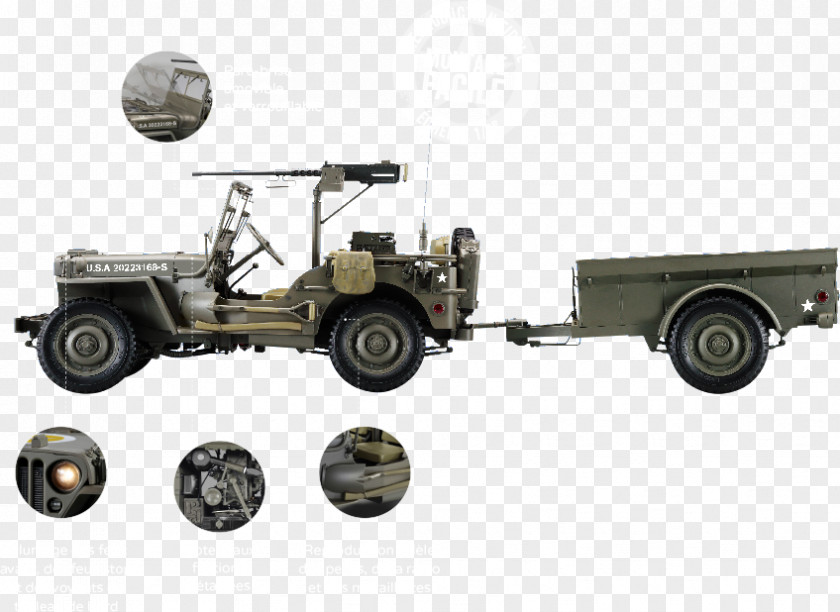 Jeep Willys MB Tire Military Vehicle PNG
