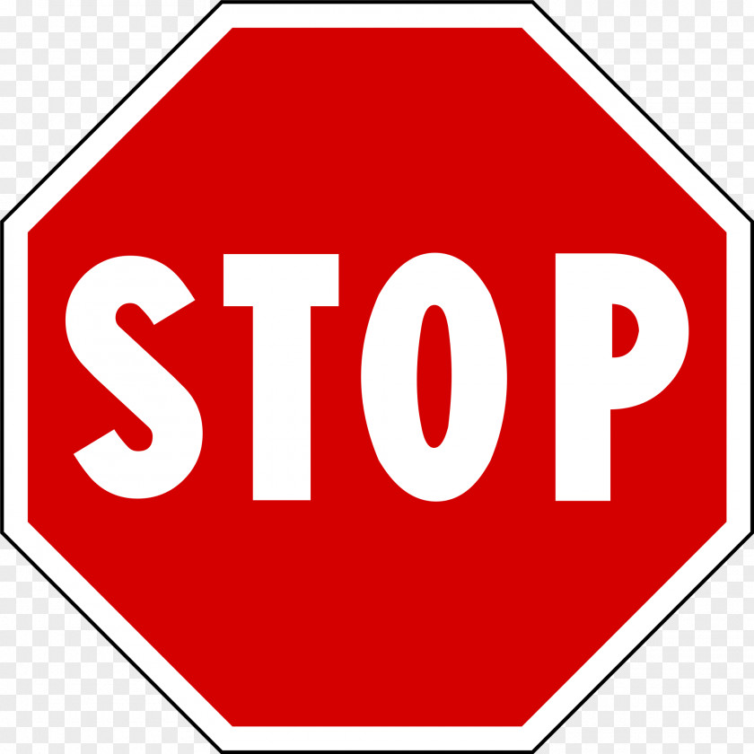 Sign Stop Traffic Road Transport Clip Art PNG