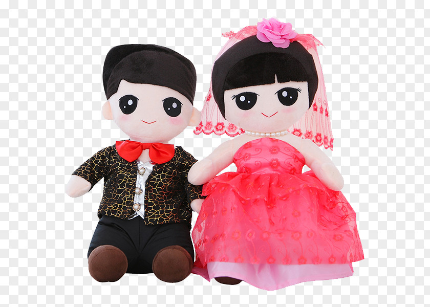Wedding Doll Suit Marriage Gift PNG