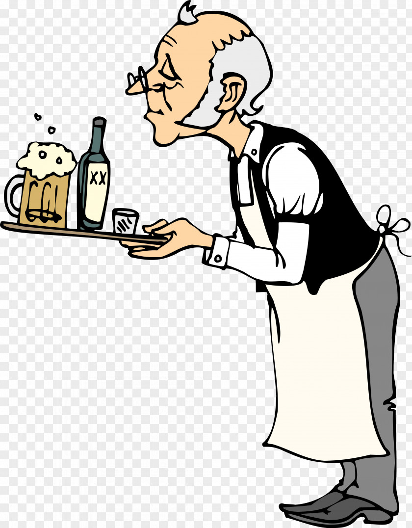 Bartender Drawing Clip Art PNG