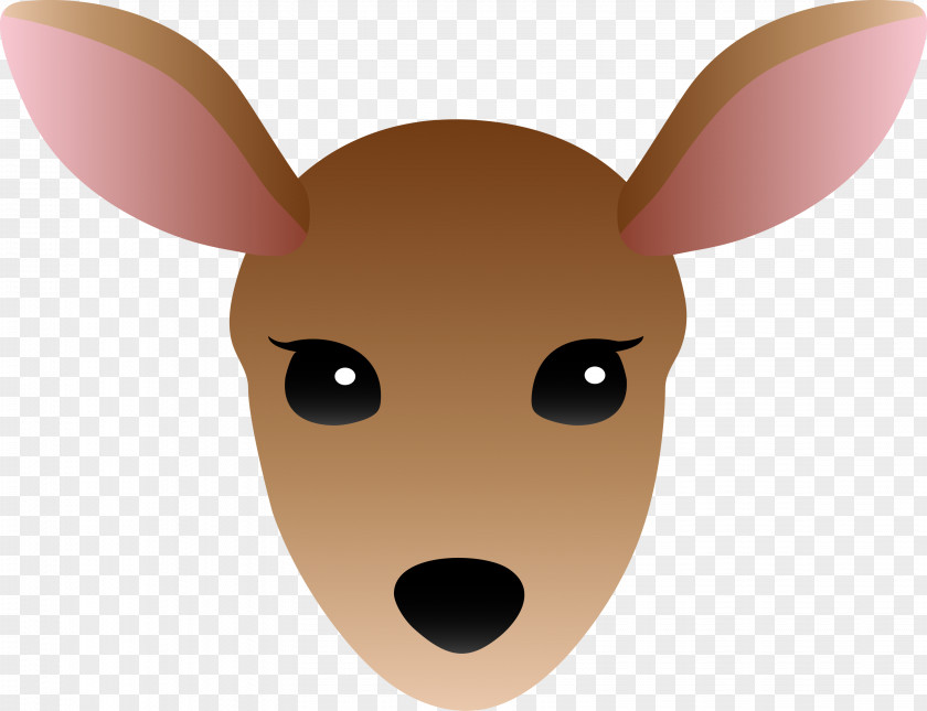 Deer Head White-tailed Clip Art PNG