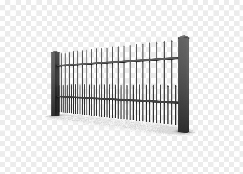 Fence Einfriedung Gate Wrought Iron Steel PNG