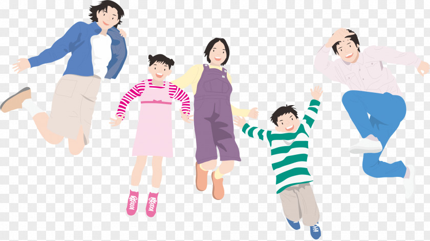 Happy Family Clip Art PNG