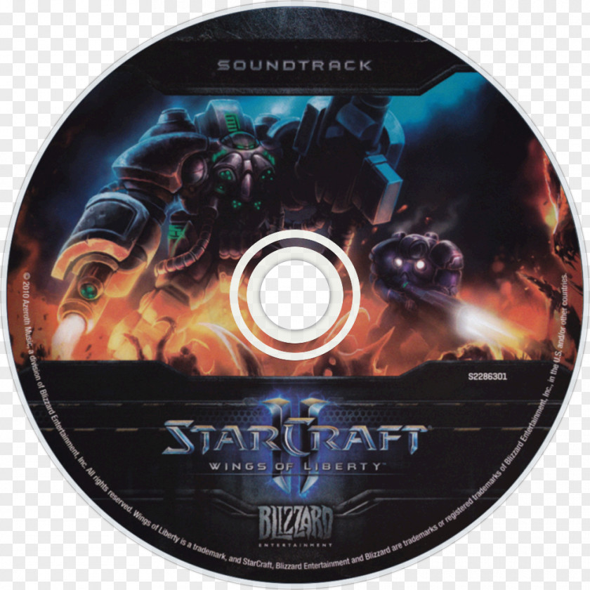 StarCraft II: Wings Of Liberty DVD Activision Blizzard Compact Disc STXE6FIN GR EUR High-capacity Data Radio PNG