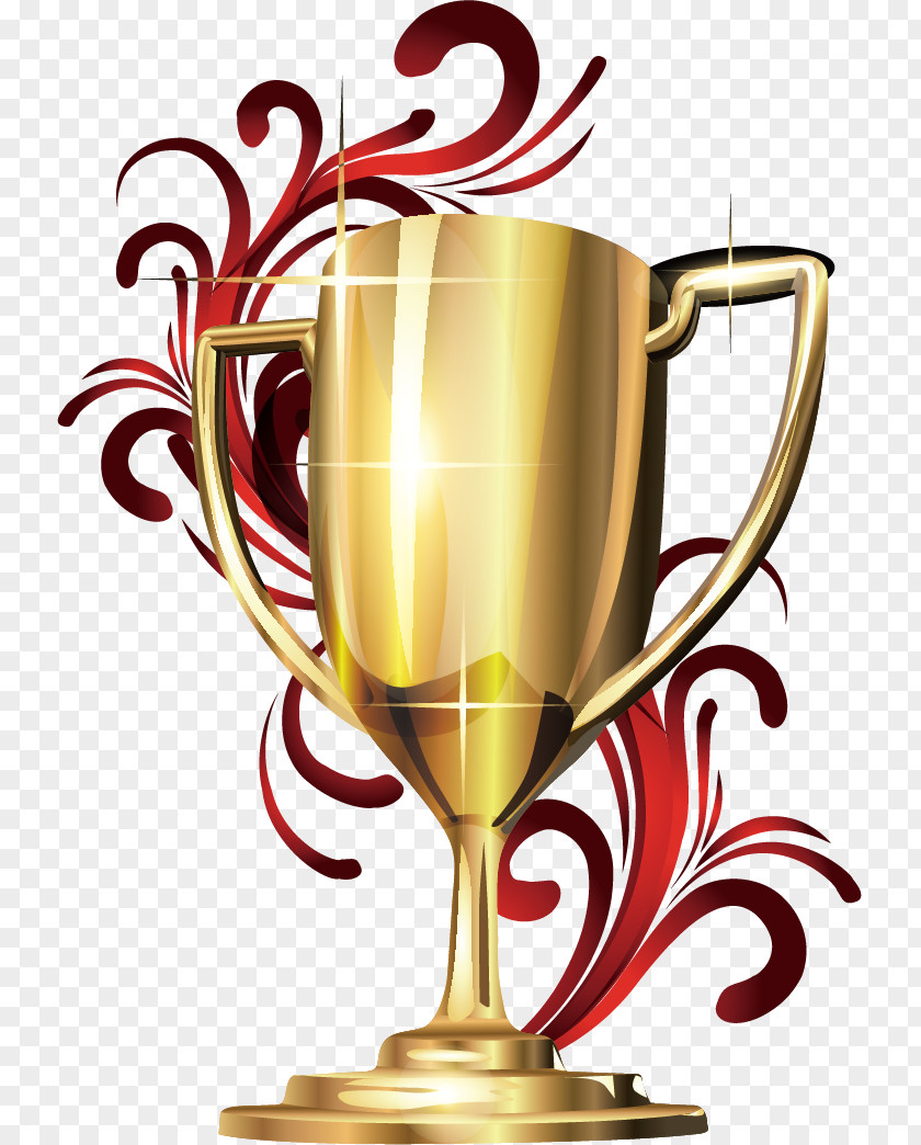 Beautifully Award Trophy Cup Clip Art PNG
