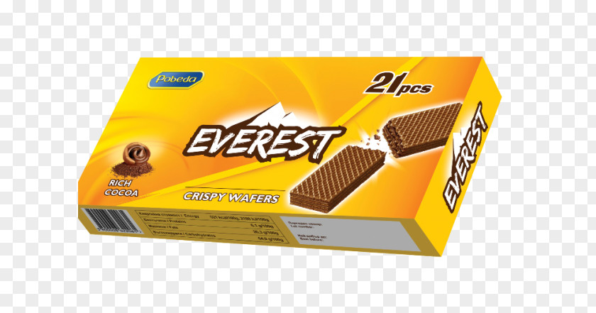 Biscuit Wafer Waffle Cocoa Solids Pobeda PNG