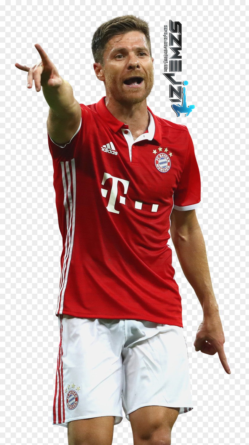 Football Xabi Alonso FC Bayern Munich Jersey Player PNG
