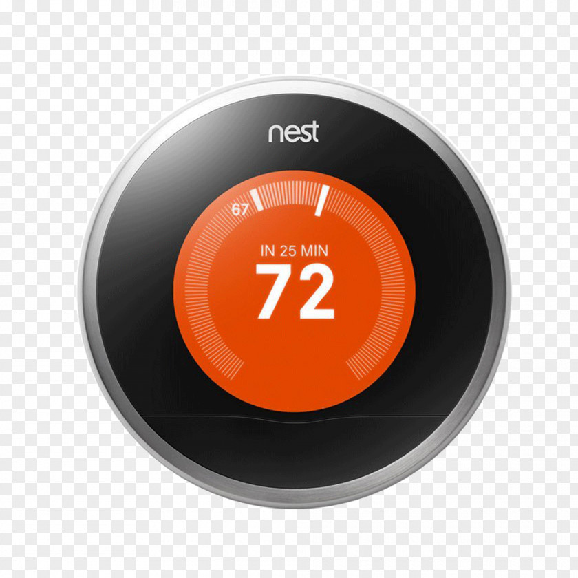 Nest Labs Learning Thermostat Smart Home Automation Kits PNG