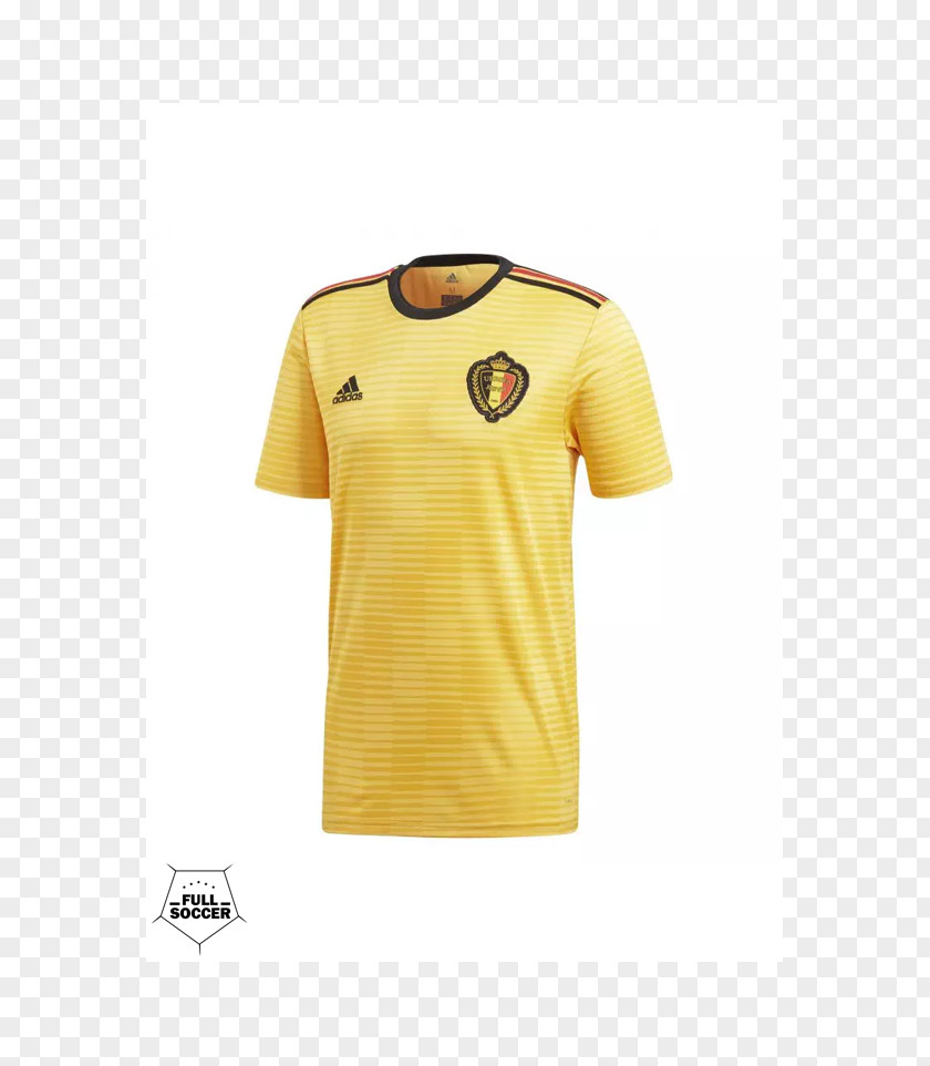T-shirt 2018 World Cup Belgium National Football Team Jersey Adidas PNG