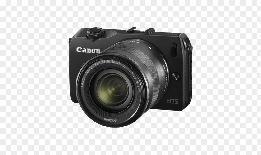 Camera Lens Canon EOS M EF Mount EF-M 18–55mm PNG