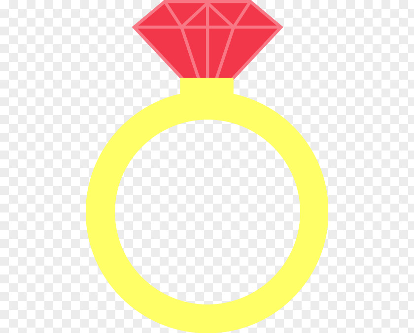 Cartoon Diamond Ring PNG