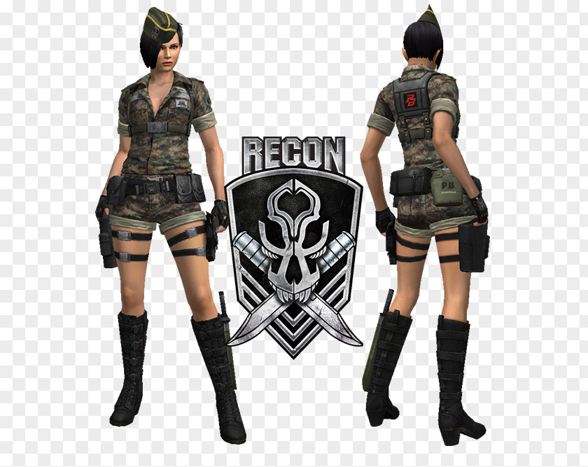 Garena Point Blank Mercenary Military Police Outerwear PNG