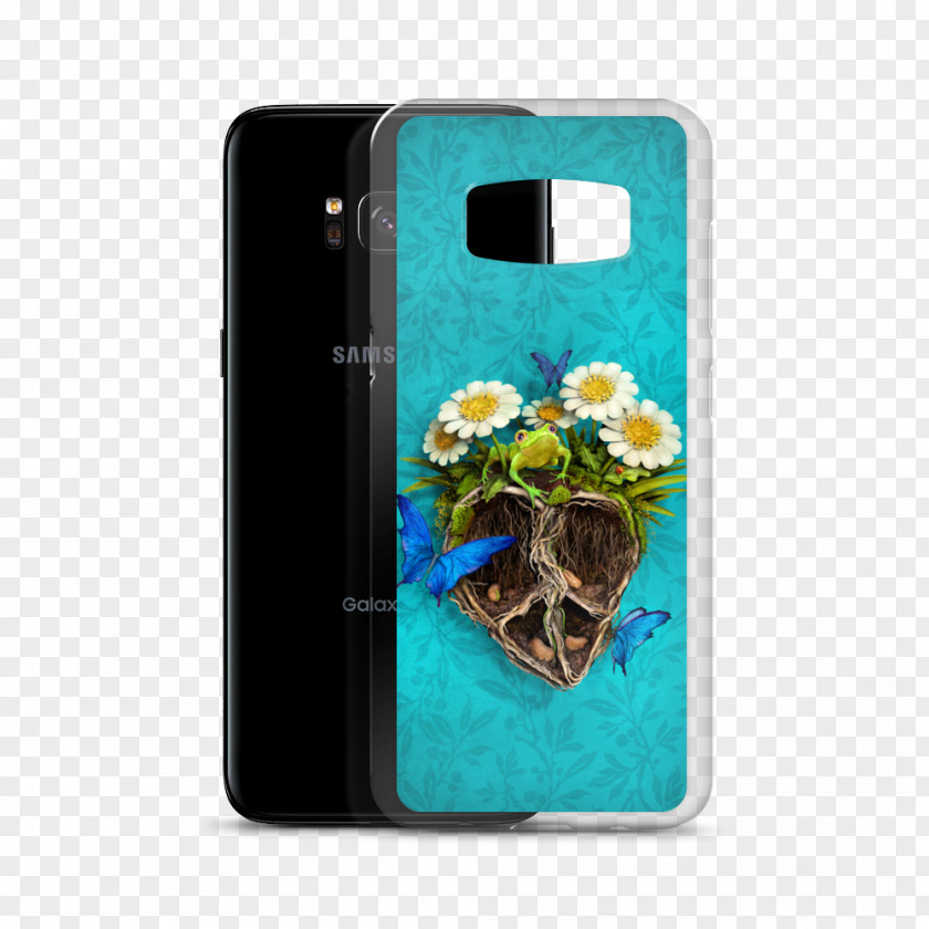 Glaxy S8 Mockup Samsung Group Mobile Phone Accessories Love Crystal Tarot PNG