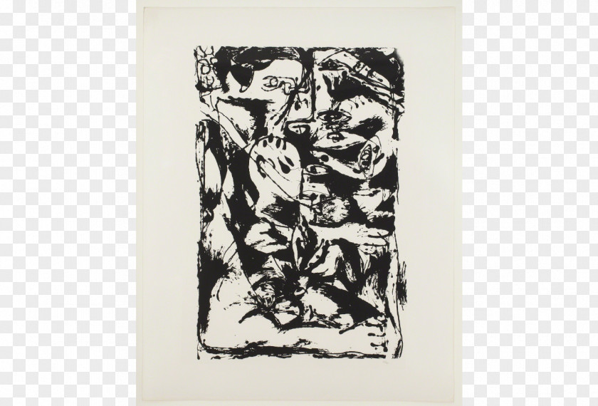 Jackson Pollock San Francisco Museum Of Modern Art Guardians The Secret Pollock: Works On Paper No. 5, 1948 PNG