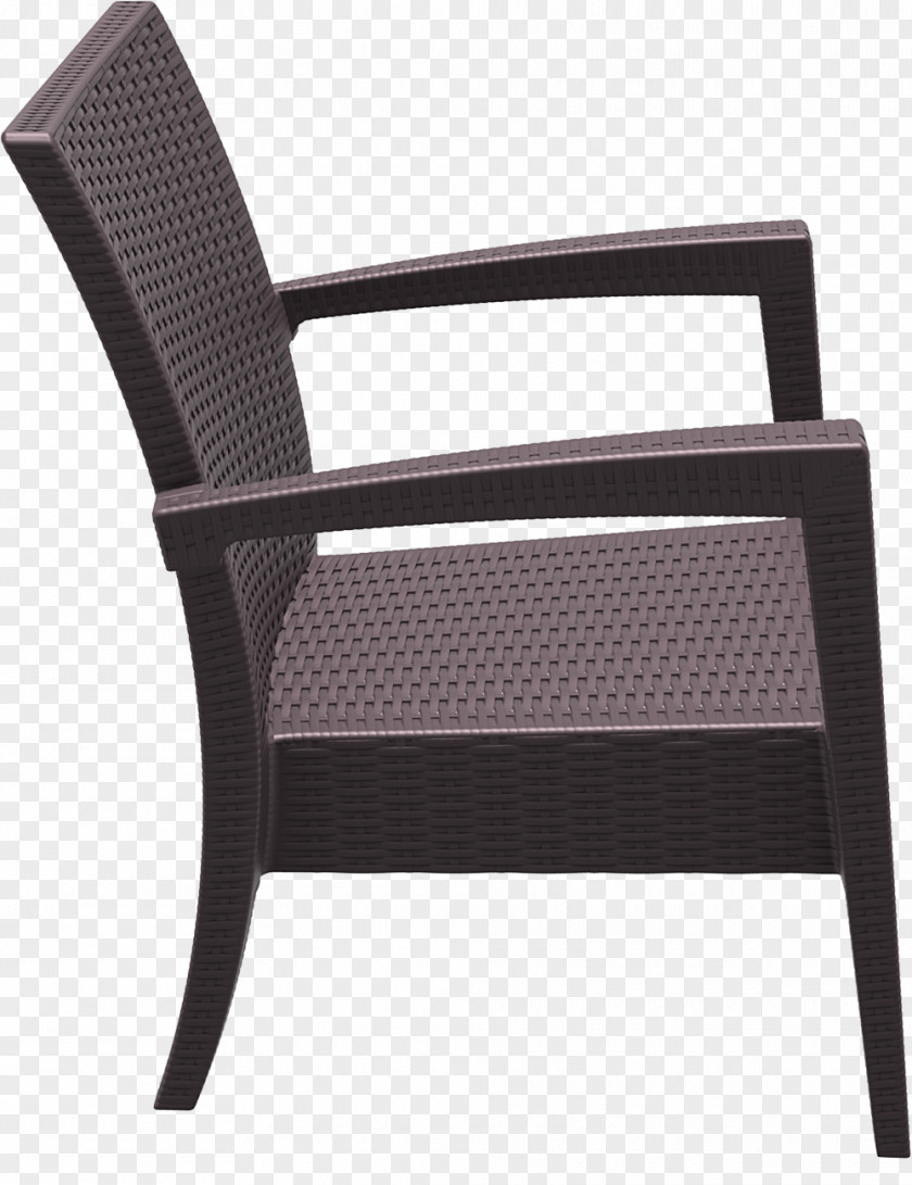 Noble Wicker Chair Table Garden Furniture PNG