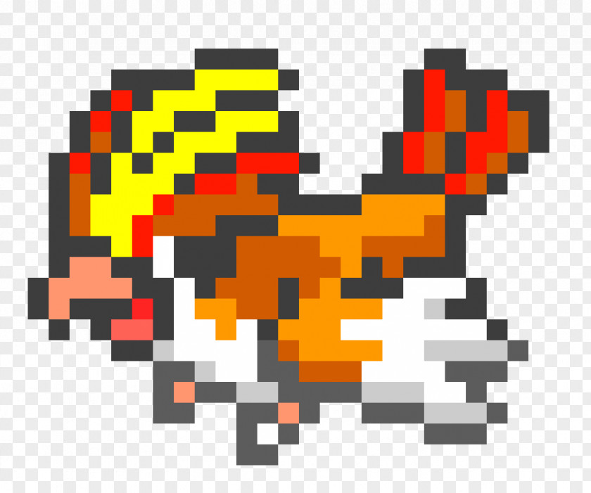 Pikachu Pixel Art Pidgeotto Image PNG