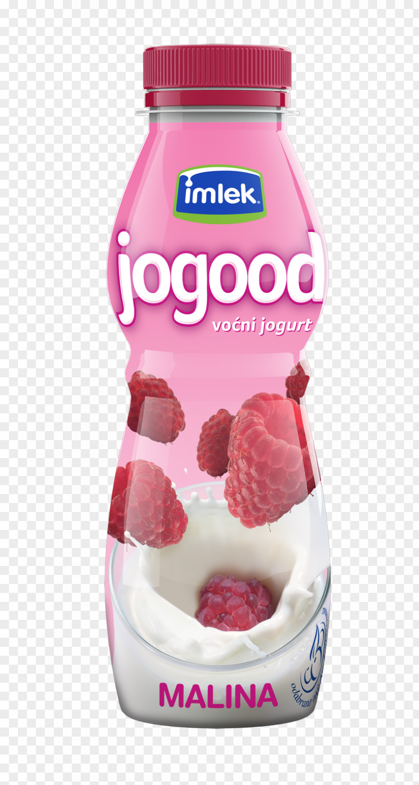 Strawberry Imlek A.d. Yoghurt Flavor PNG
