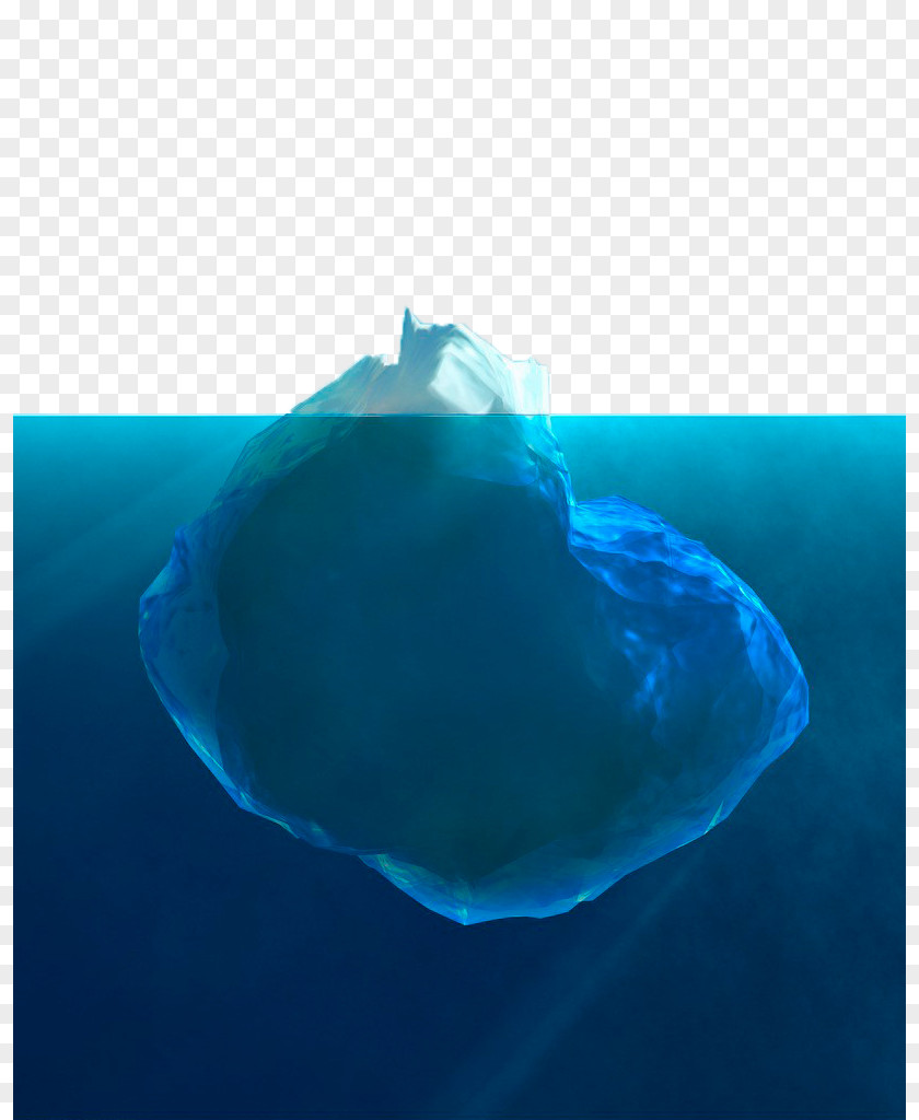 Underwater Iceberg Clip Art PNG