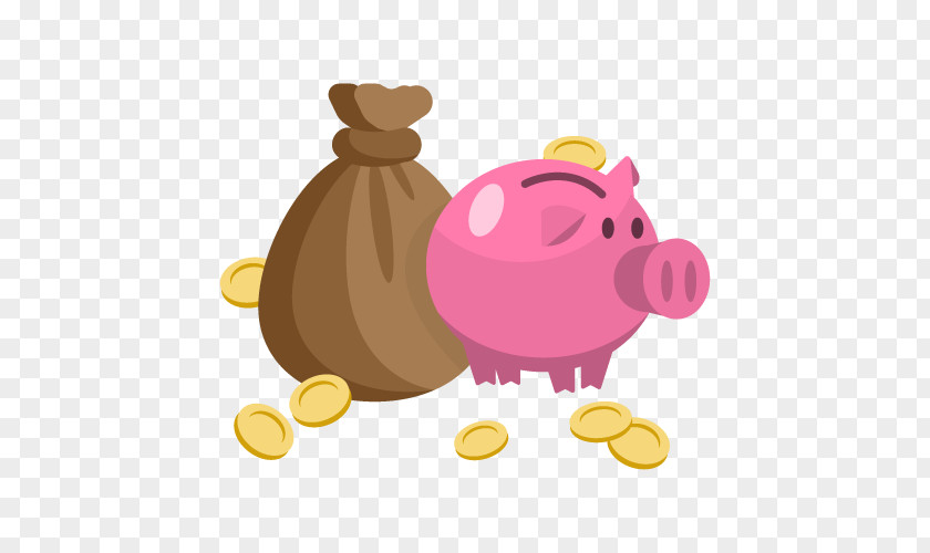 Vector Piggy Bank Domestic Pig Money Alcancxeda PNG