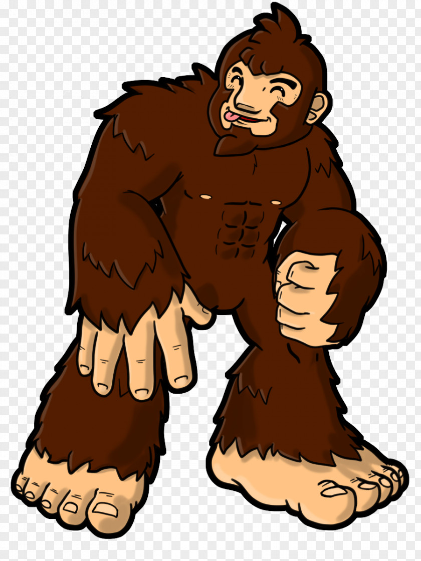 Bigfoot Cliparts Drawing Cartoon Clip Art PNG