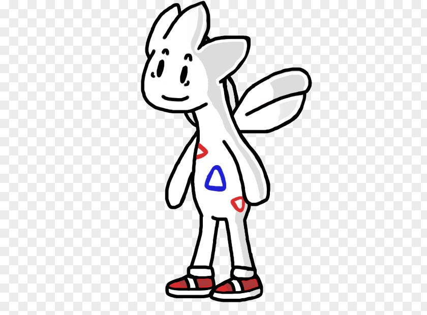 Donkey White Finger Character Clip Art PNG