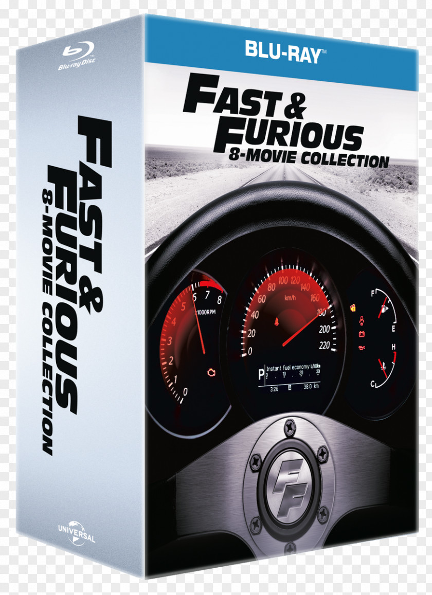 Fast Furiou The And Furious Blu-ray Disc Box Set DVD PNG