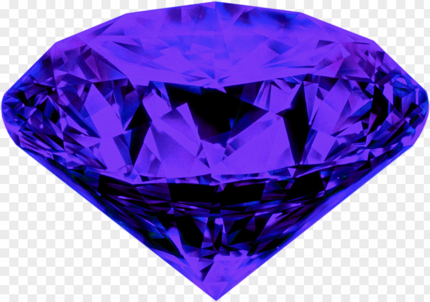 Glass Sapphire Diamond Background PNG