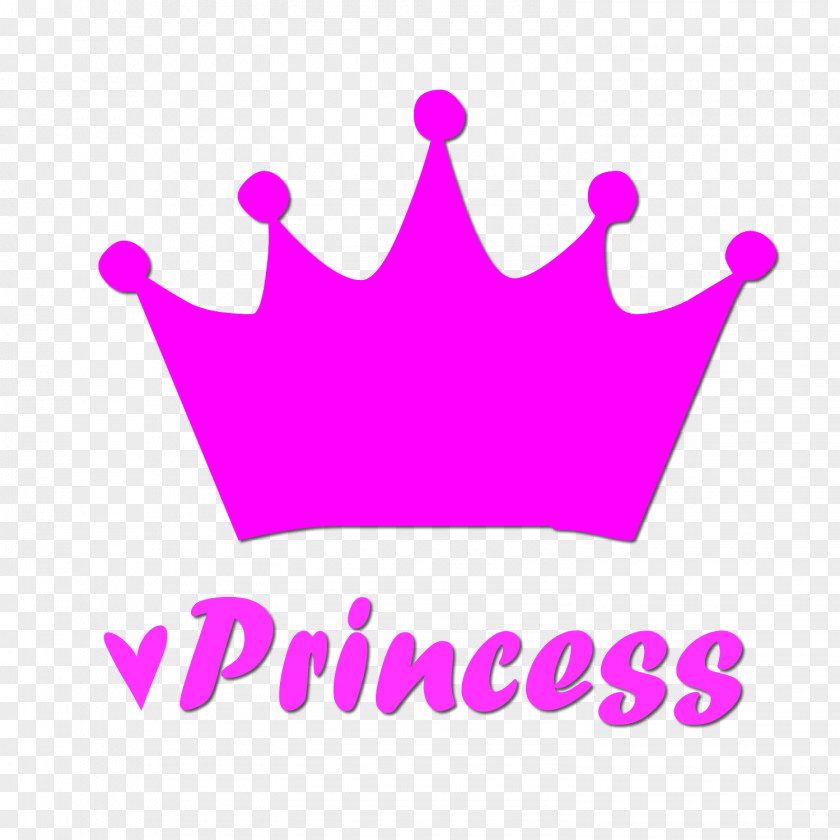 Princess Crown Silhouette. PNG