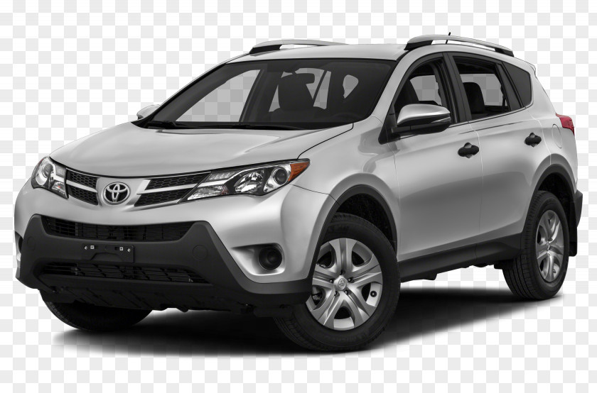 Toyota 2015 RAV4 XLE SUV Car Sport Utility Vehicle Front-wheel Drive PNG