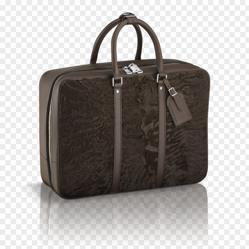 Vuitton Briefcase Handbag Leather Zipper PNG