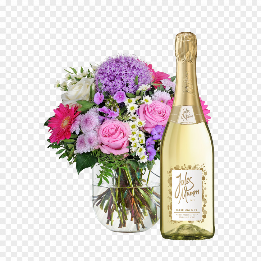 Champagne Rose G.H. Mumm Et Cie Blume2000.de Rosé PNG