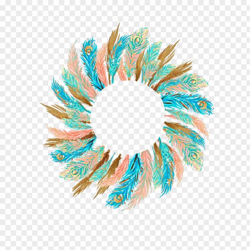 Hole Magpie Feather Icon PNG