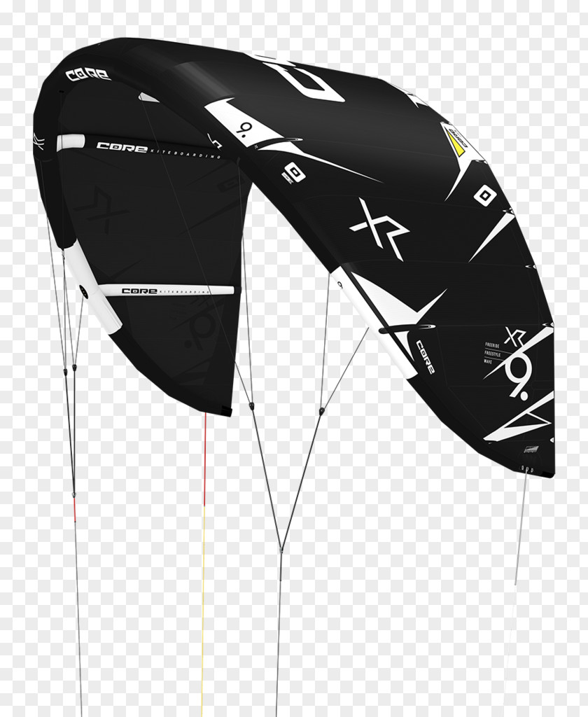 Kitesurfing Art Kite Life Kites 2017 Core XR4 Kitesurf (Black) Size 10 MTR Twin-tip PNG