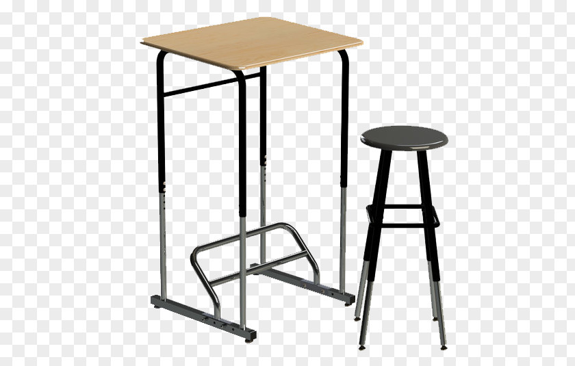 School Standing Desk Office PNG