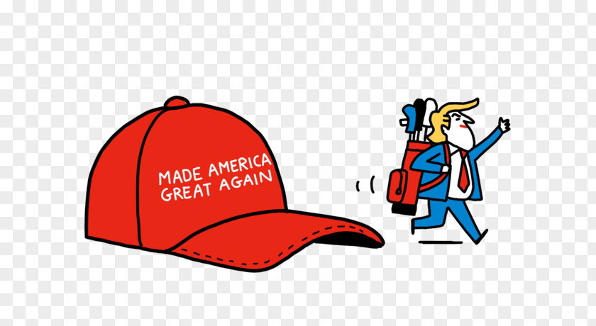 Breaking News Alert Pink Clip Art Cap Make America Great Again Illustration Cartoon PNG