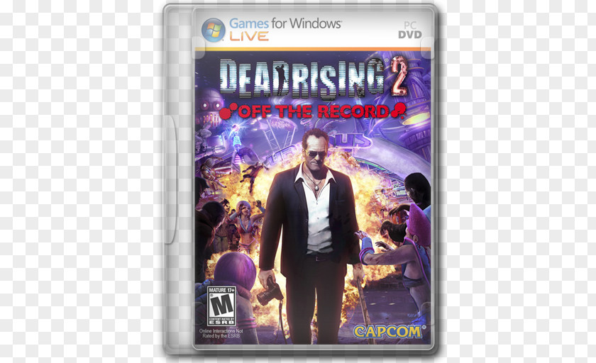 Dead Rising 2 Off The Record US Purple Dvd Pc Game Film Video Software PNG